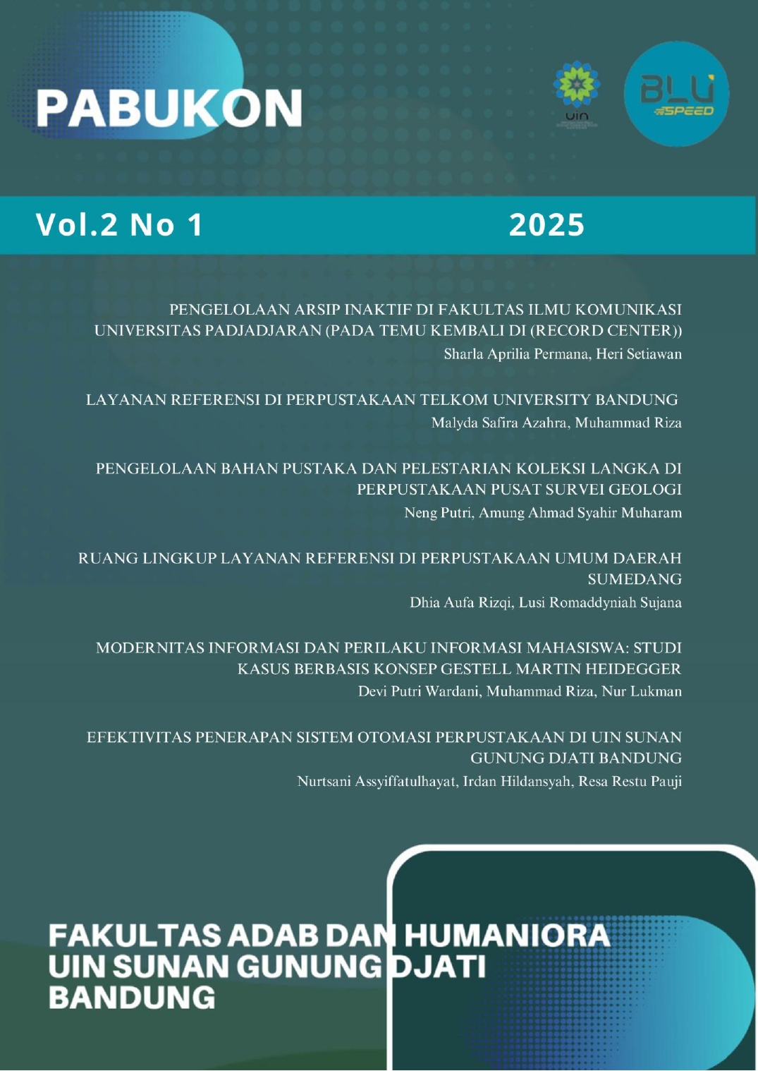 					View Vol. 2 No. 1 (2025): Pabukon
				